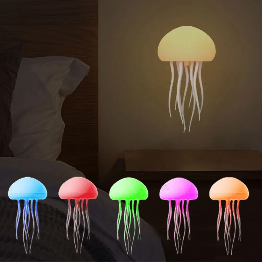 Charming Jellyfish LED Night Lamp