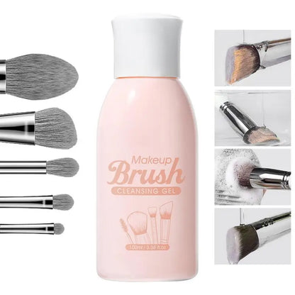 Quick Clean Makeup Brush Solution