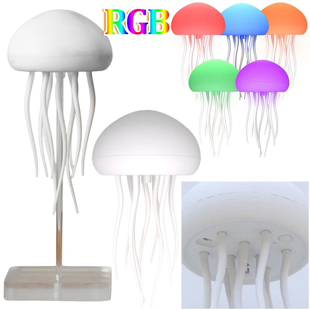 Charming Jellyfish LED Night Lamp