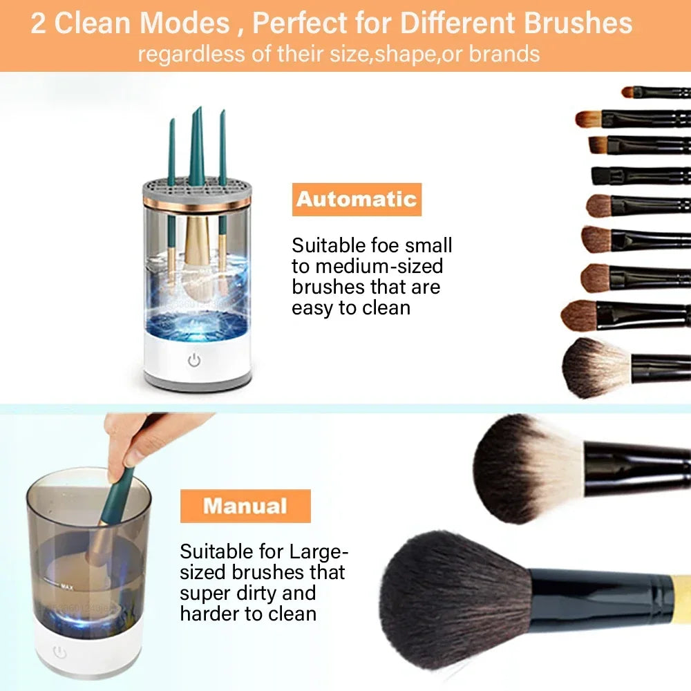 MagicSpin Makeup Brush Cleaner